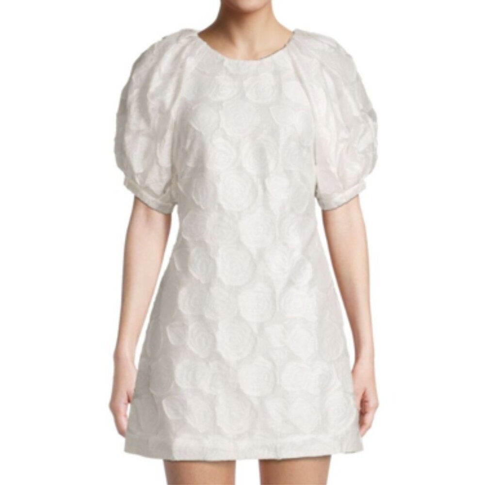 TOCCIN Sophie Rose Textured Mini Dress NWT